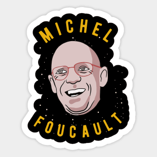 Michel Foucault Sticker